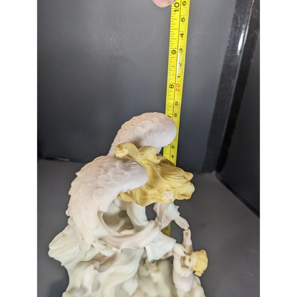 Vtg 2002 Roman Inc. Seraphim Classics Angel #84892 First Steps Angel with Girl - Picture 9 of 10